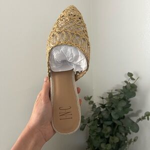INC International Concepts Women’s Macaria Pointed-Toe Mules Size 9 M